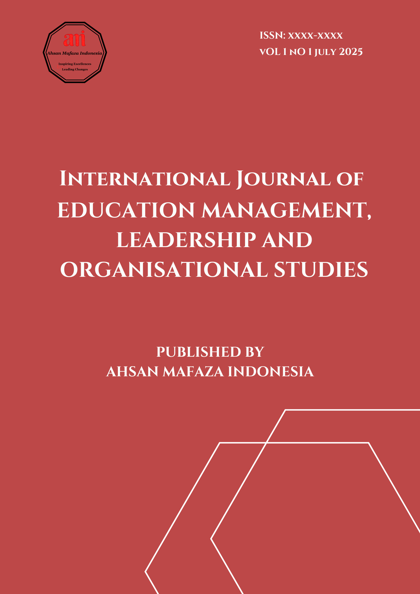 View Vol. 1 No. 1 (2025): International Journal of Education Management, Leadership and Organisational Studies